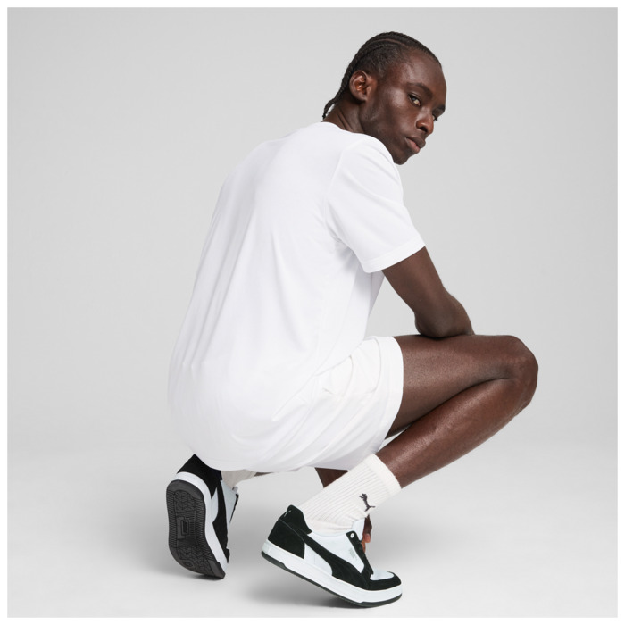 Tričko PUMA biele ESS Small Logo Poly Tee 682542 02