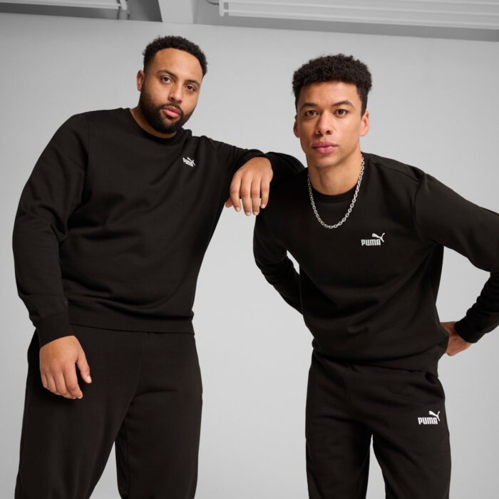 Mikina PUMA čierna ESS Small No. 1 Logo Crew FL 682562 01