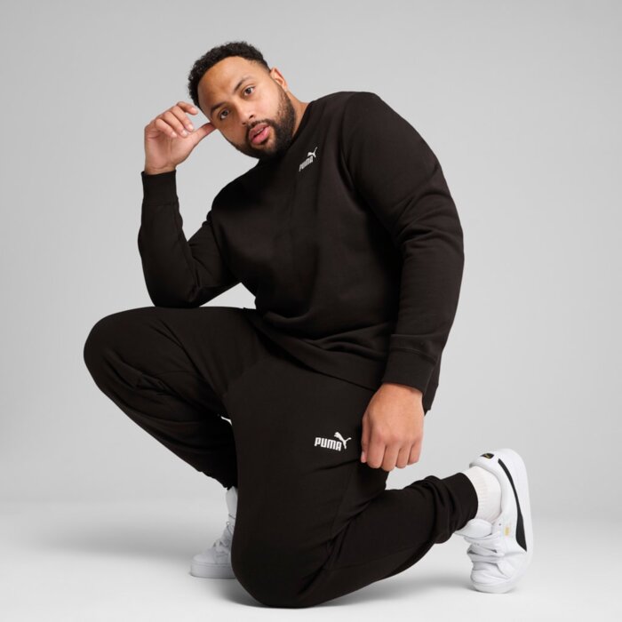 Mikina PUMA čierna ESS Small No. 1 Logo Crew FL 682562 01