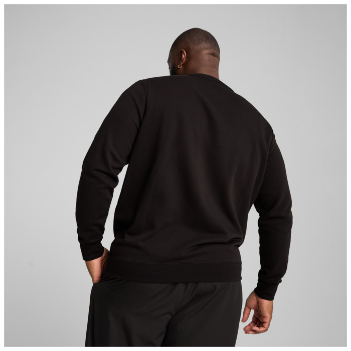 Mikina PUMA čierna ESS Crew TR 682568 01