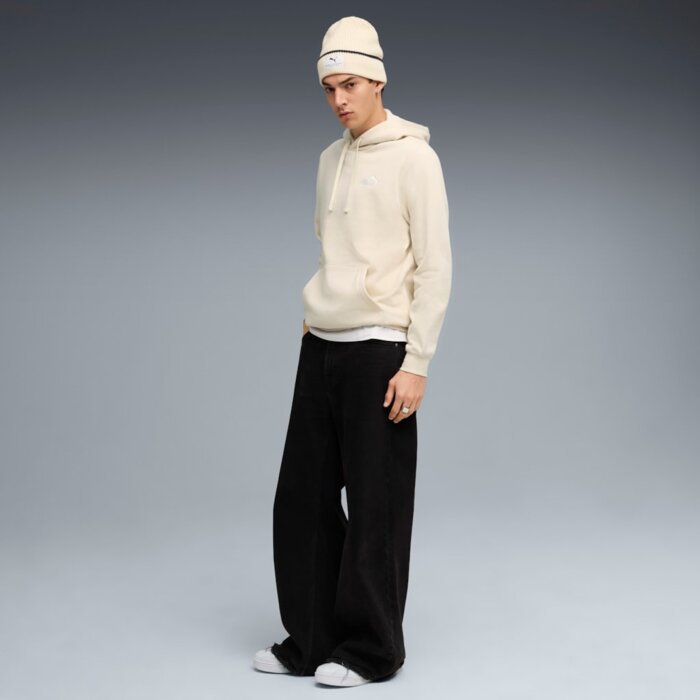 Mikina PUMA krémová ESS Small No. 1 Logo Hoodie 682575 87