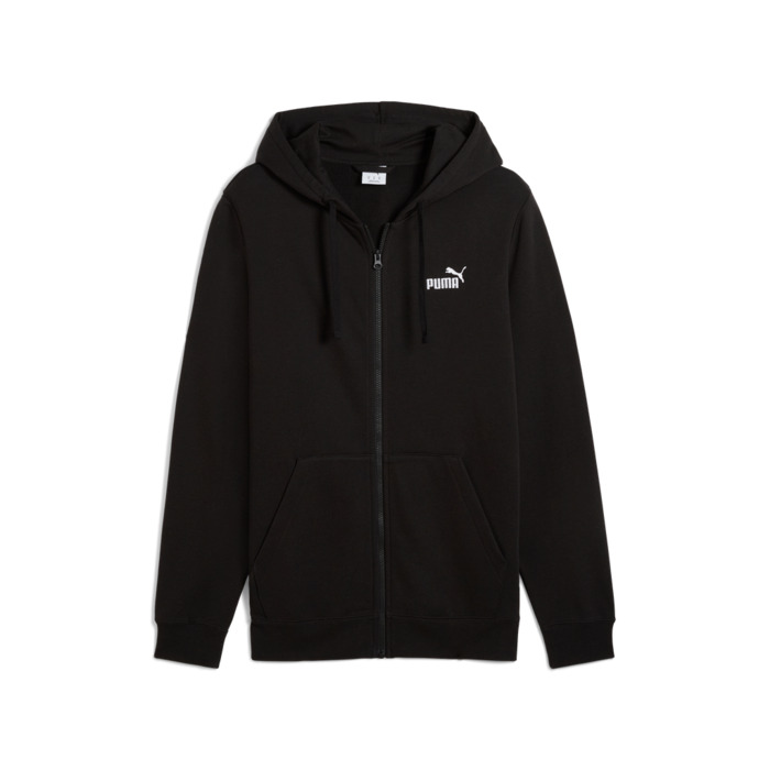 Mikina PUMA čierna ESS Full Zip Hoodie 682588 01