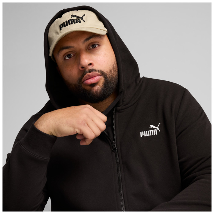 Mikina PUMA čierna ESS Full Zip Hoodie 682588 01