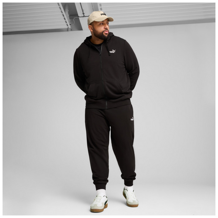 Mikina PUMA čierna ESS Full Zip Hoodie 682588 01