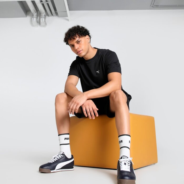 Tričko PUMA čierne ESS ELEVATED Tee 684726 01