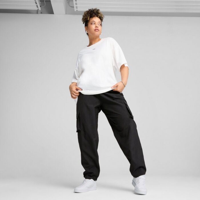 Tričko PUMA biele ESS Relaxed Tee 684971 02