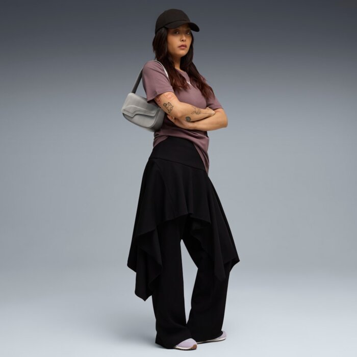 Tričko PUMA fialové ESS Relaxed Tee 684971 88