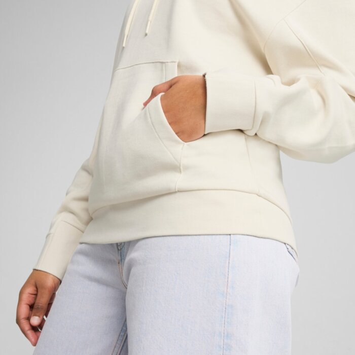 Mikina PUMA krémová HER Relaxed Hoodie TR 685057 87