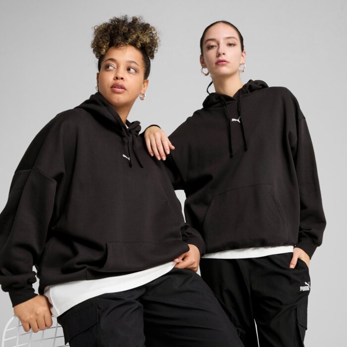 Mikina PUMA čierna ESS Oversized Hoodie FL 685398 01