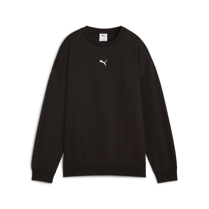 Mikina PUMA čierna ESS Oversized Crew FL 685400 01