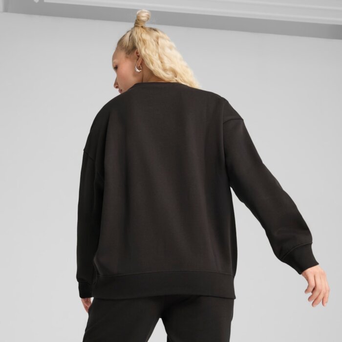 Mikina PUMA čierna ESS Oversized Crew FL 685400 01
