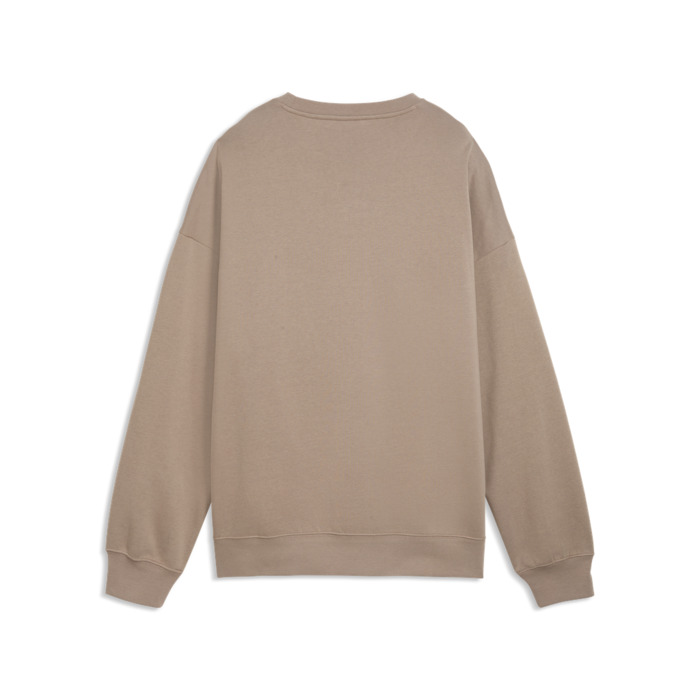 Mikina PUMA hnedá ESS Oversized Crew FL 685400 81