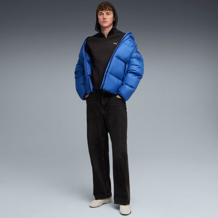 Mikina PUMA čierna EVOSTRIPE FZ Hoodie DK 688231 01