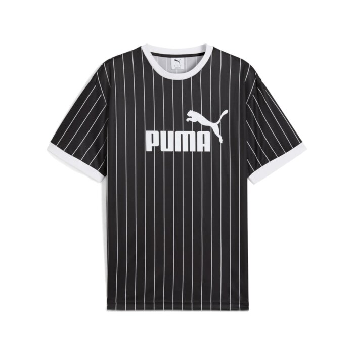 Tričko PUMA čierne ESS Striped Jersey 688263 01