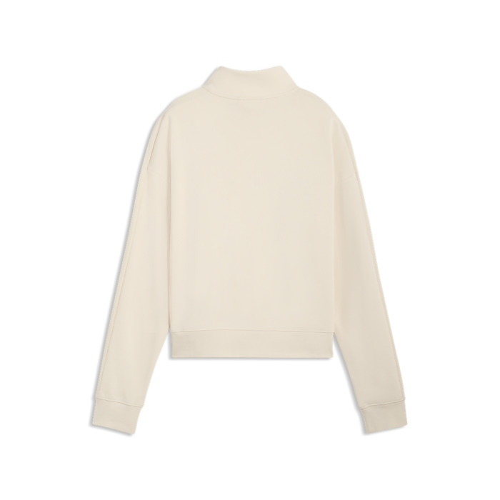 Mikina PUMA krémová PUMA CLASS Relaxed Half Zip Crew 691873 87