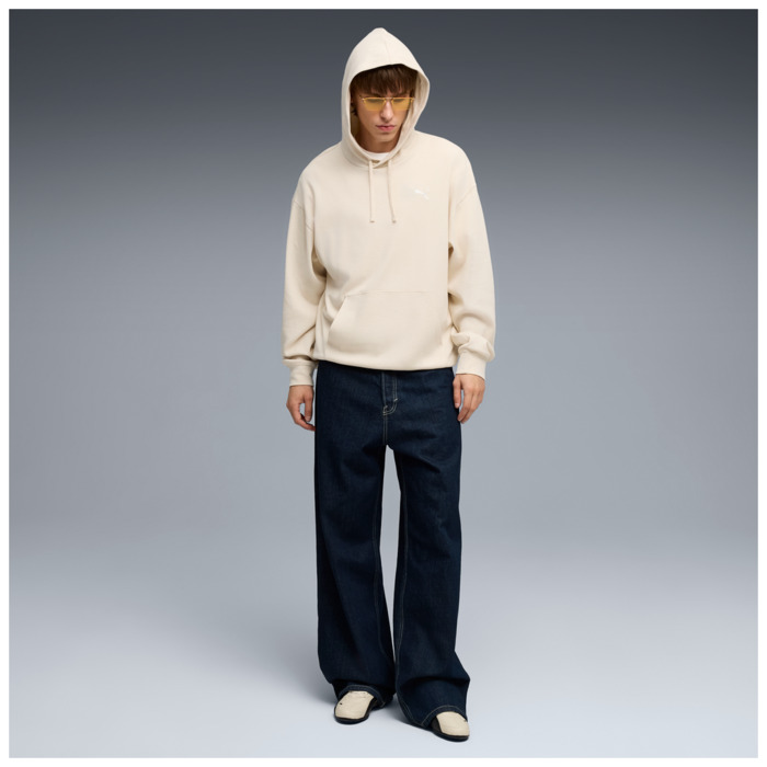 Mikina PUMA krémová ESS ELEVATED Hoodie 692019 87