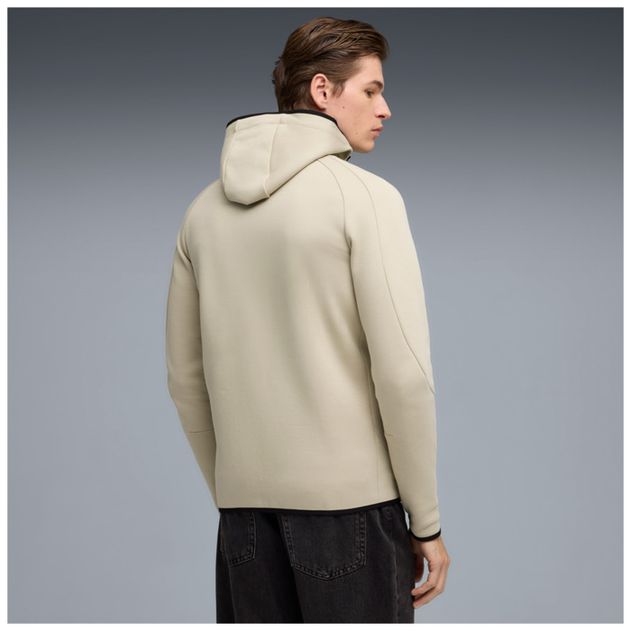 Mikina PUMA krémová EVOSTRIPE FZ Hoodie DK 692190 61