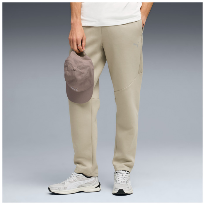 Tepláky PUMA krémové EVOSTRIPE Pants 692191 61