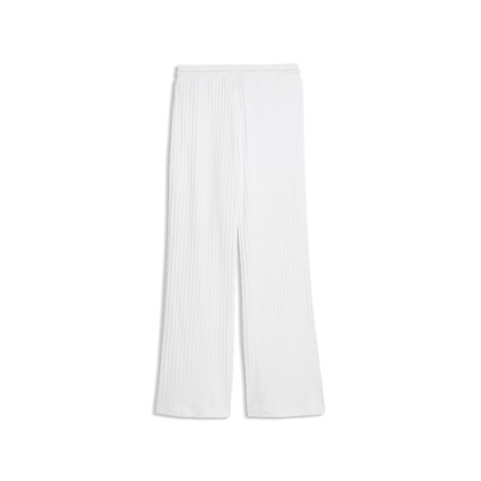 Tepláky PUMA biele HER Comfort High-Waist Wide 693284 02