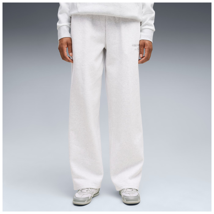 Tepláky PUMA sivé PUMA CLASS Comfort Straight Leg Pants FL 694012 05