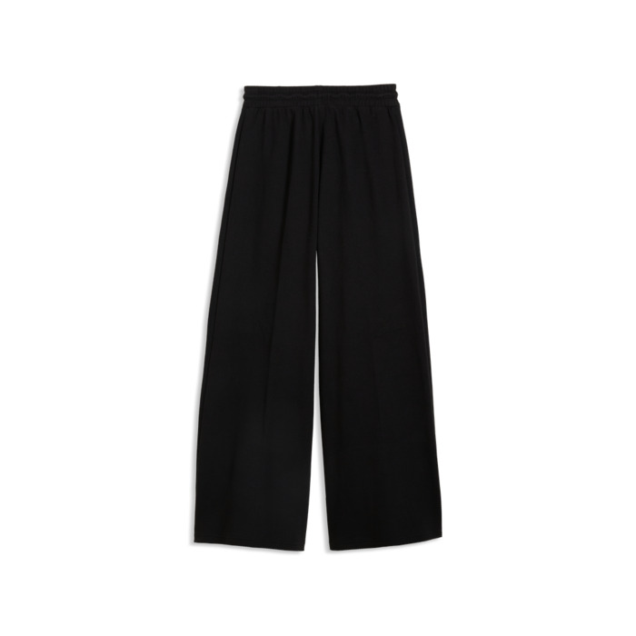Tepláky PUMA čierne PUMA CLASS Relaxed Wide Leg Pants 694013 01