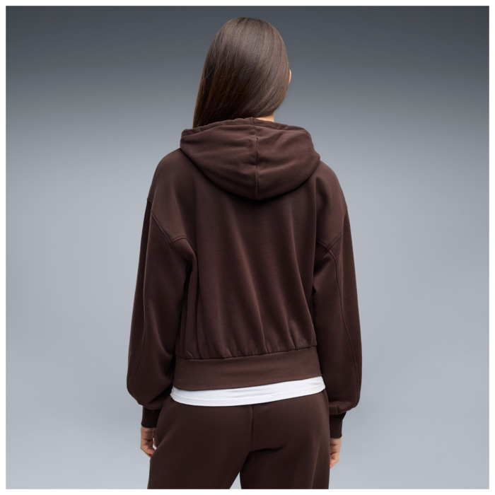 Mikina PUMA hnedá HER Relaxed Hoodie FL 694027 33