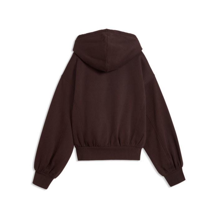 Mikina PUMA hnedá HER Relaxed Hoodie FL 694027 33