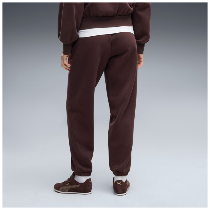 Tepláky PUMA hnedé HER Comfort Pants FL 694032 33
