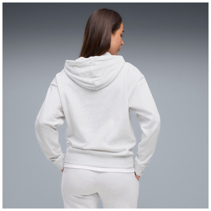 Mikina PUMA biela ESS ELEVATED Comfort Hoodie FL 694073 05