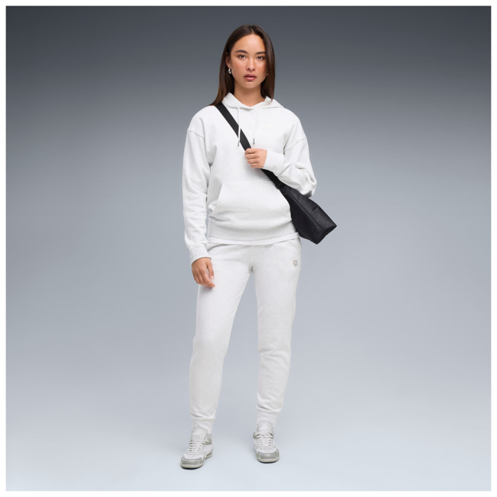 Mikina PUMA biela ESS ELEVATED Comfort Hoodie FL 694073 05