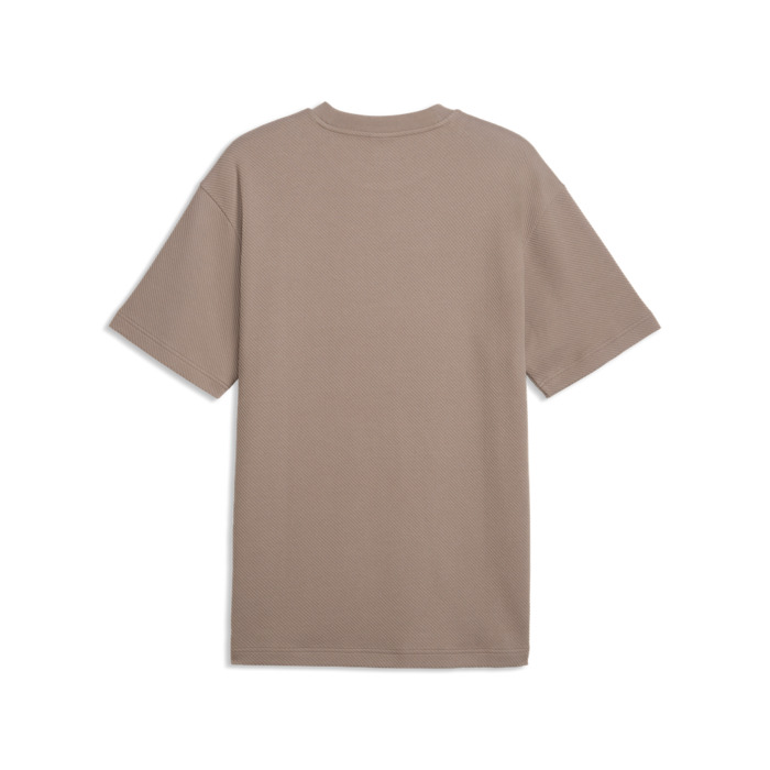 Tričko PUMA hnedé ESS ELEVATED Relaxed Materia 694307 81