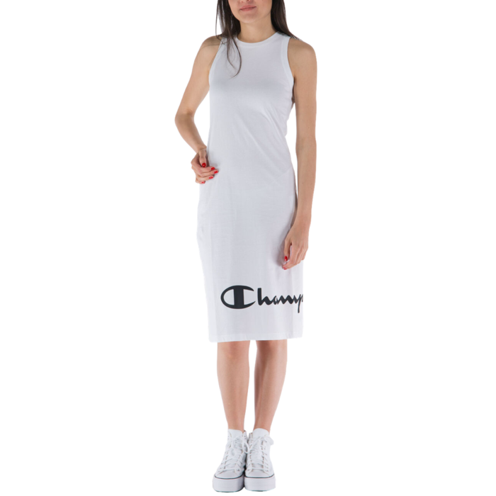 Šaty Champion biele DRESS 114889 WW001 WHT