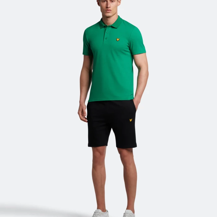 Šortky Lyle & Scott čierne Fly Fleece Shorts SH1482SPTR Z865