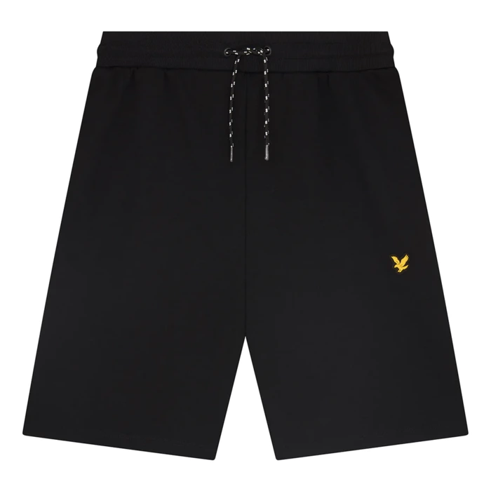 Šortky Lyle & Scott čierne Fly Fleece Shorts SH1482SPTR Z865