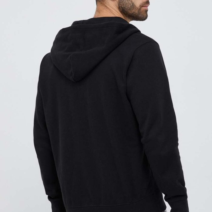 Mikina CHAMPION čierna Hooded Full Zip Sweatshirt 218493 KK001 NBK