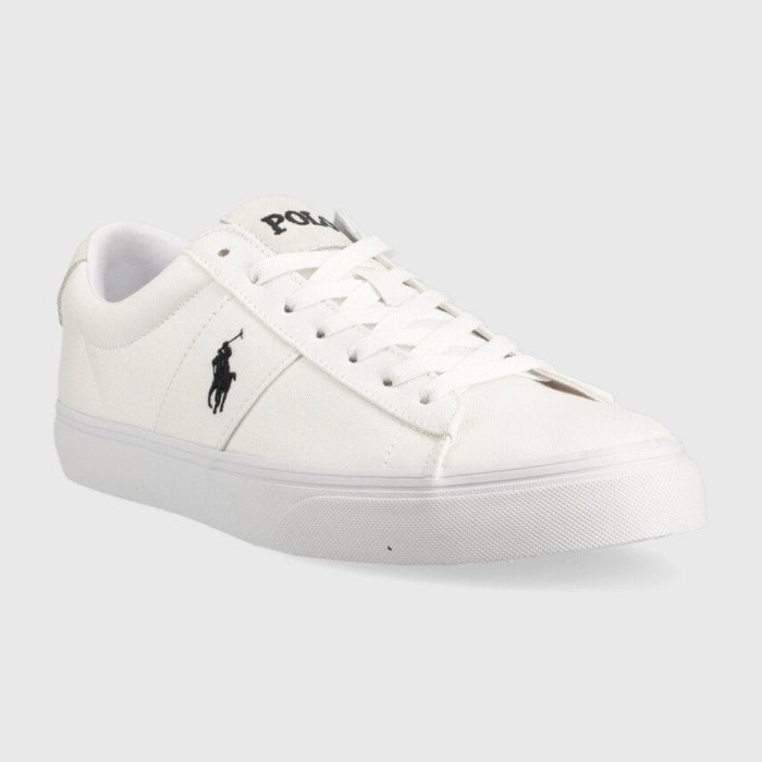Obuv Polo Ralph Lauren biela SAYER 816893734003