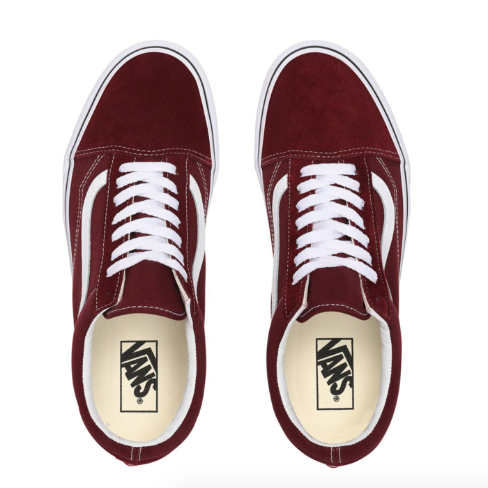 Obuv VANS bordová VANS OLD SKOOL port royale VN0A38G15U71