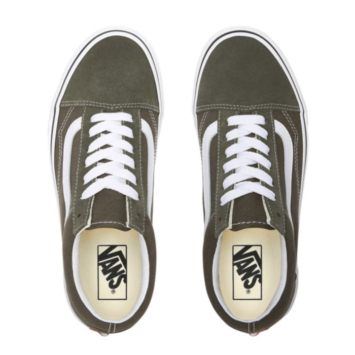 Obuv VANS zelená VANS OLD SKOOL VN0A38G10FI1