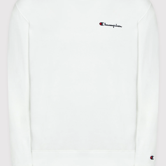 Mikina CHAMPION biela Crewneck Sweatshirt 219836 WW001 WHT