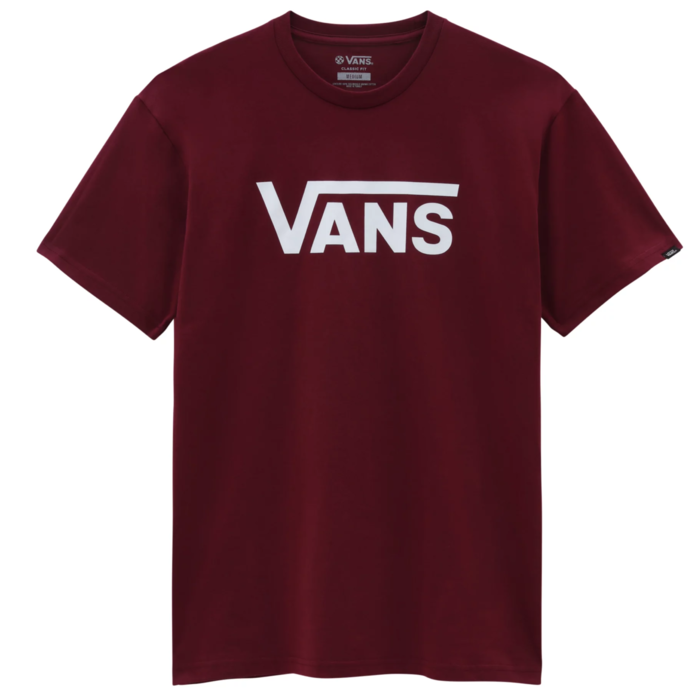 Tričko VANS bordové MN VANS CLASSIC VN000GGGZ281