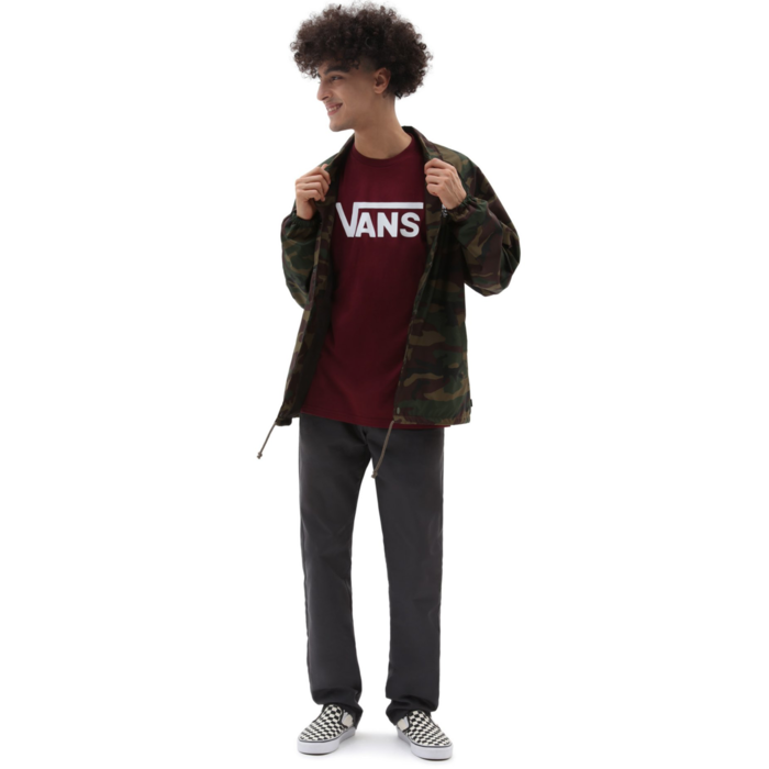 Tričko VANS bordové MN VANS CLASSIC VN000GGGZ281