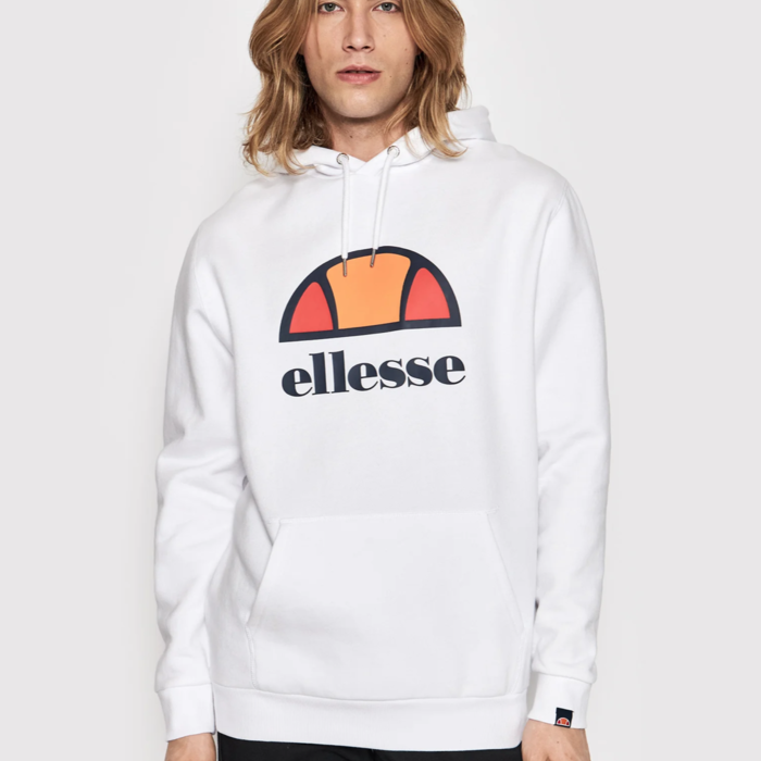 Mikina ELLESSE biela DAHRYL OH HOODY SXG12737 908 WHT