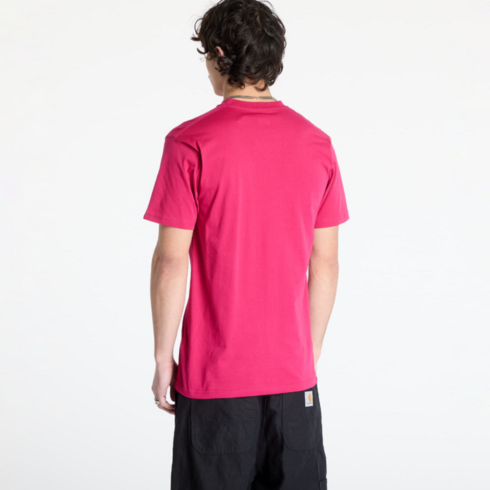 Tričko VANS bordové MN LEFT CHEST LOGO T VN0A3CZEC9L1