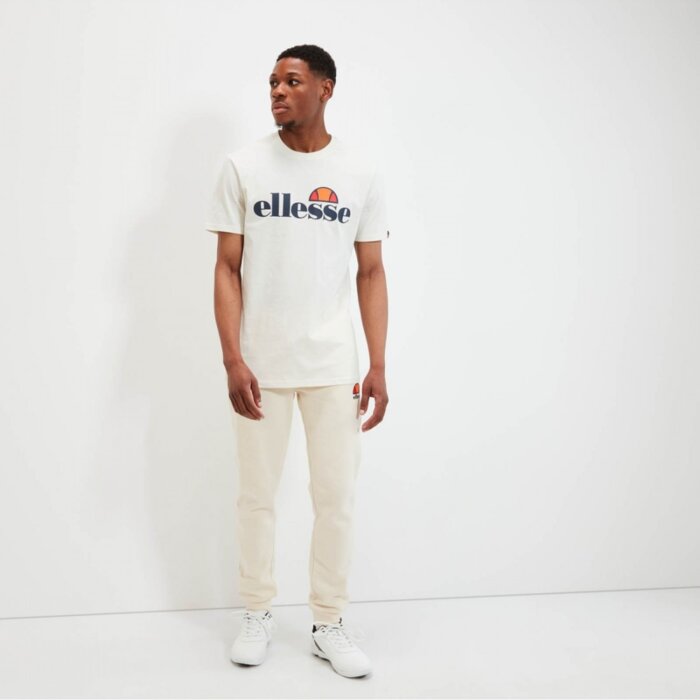 Tričko ELLESSE kémové T SHIRT SL PRADO SHV07405 904 OFF WHT