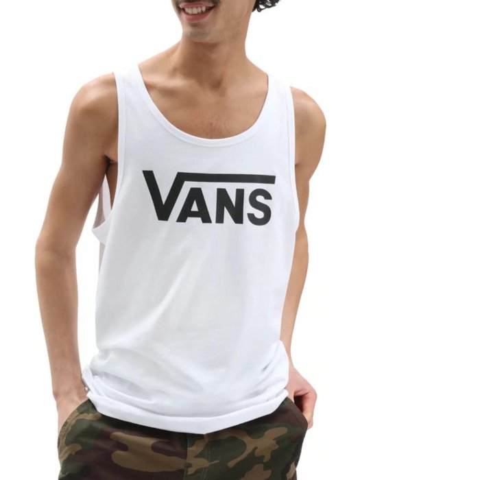 Tielko VANS biele MN VANS CLASSIC TANK VN000Y8VYB21