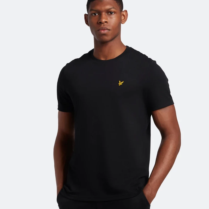 Tričko Lyle & Scott čierne Plain T-Shirt TS400VOG Z865