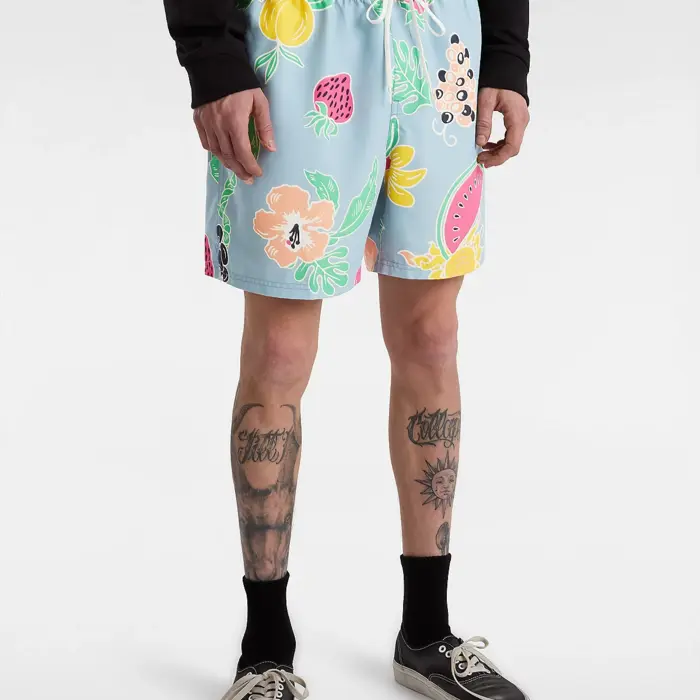 Šortky VANS modré MN PRIMARY SOLID ELASTIC B VN0008KUDSB1