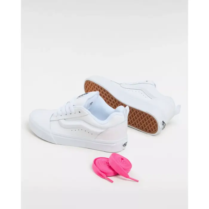 Obuv VANS biela KNU SKOOL LEATHER VN0009QCW001