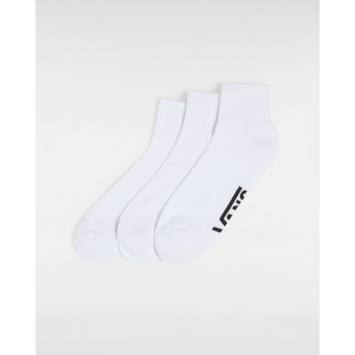 Ponožky VANS biele 3 páry CLASSIC ANKLE VN000FV7WHT1