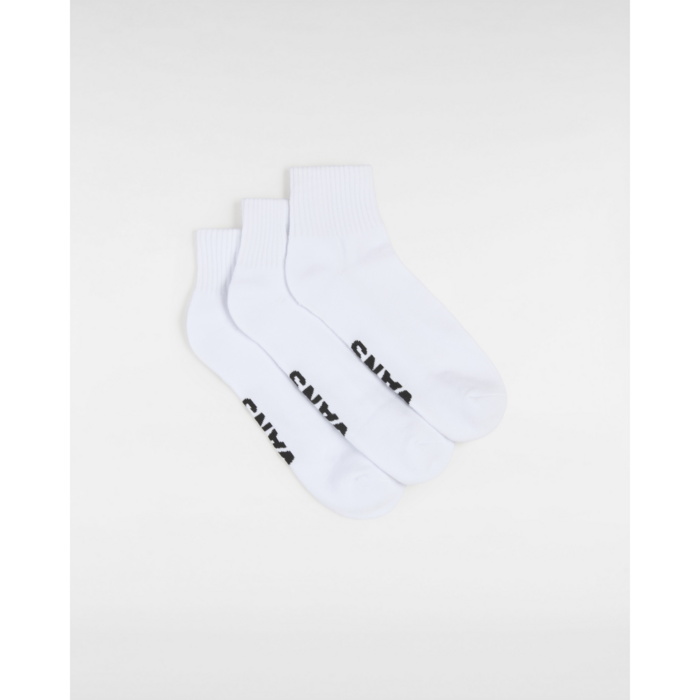Ponožky VANS biele 3 páry CLASSIC ANKLE VN000FV7WHT1